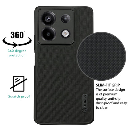 NIUKIN Super Frosted Dotted Case for Xiaomi Note 13 Pro