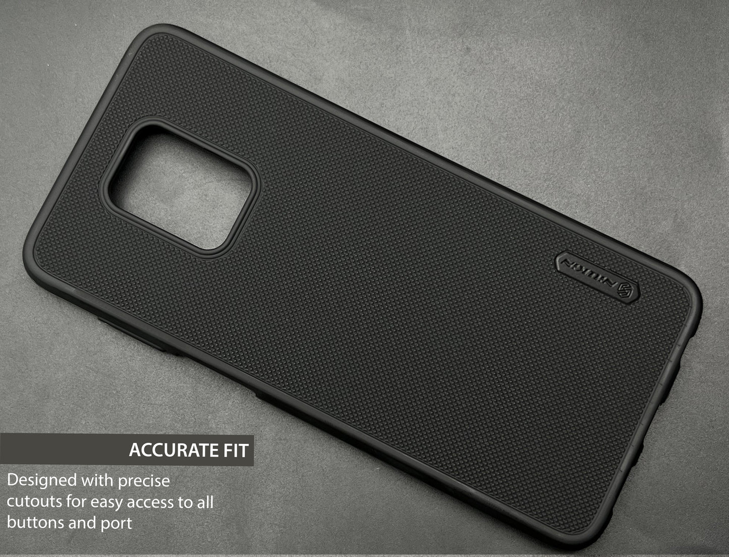 NIUKIN Super Frosted Dotted Case for Xiaomi Note 9 Pro