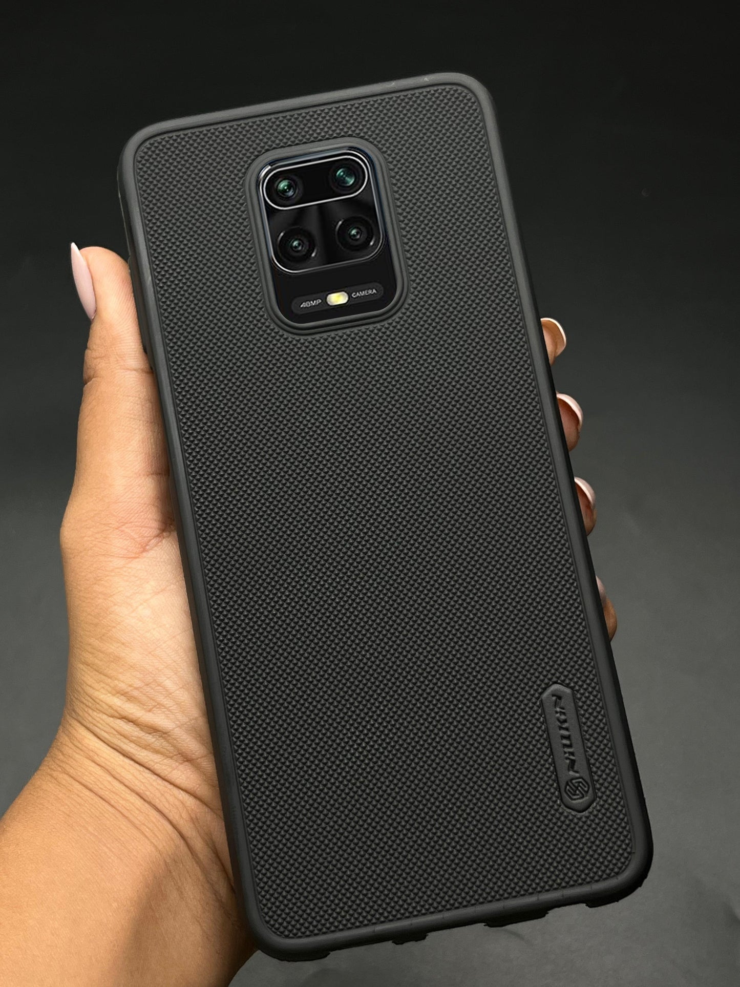 NIUKIN Super Frosted Dotted Case for Xiaomi Note 9 Pro