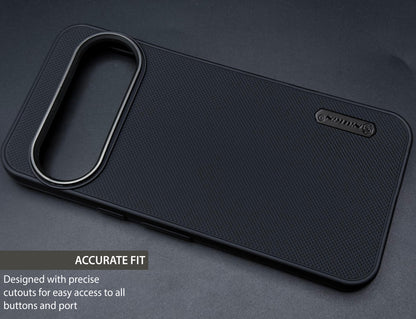 NIUKIN Super Frosted Dotted Case with Camera Ring for Google Pixel 10