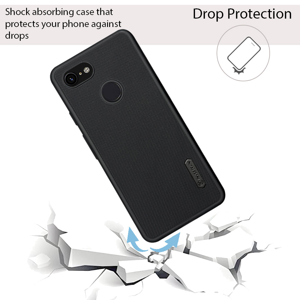 NIUKIN Super Frosted Dotted Case for Google Pixel 3