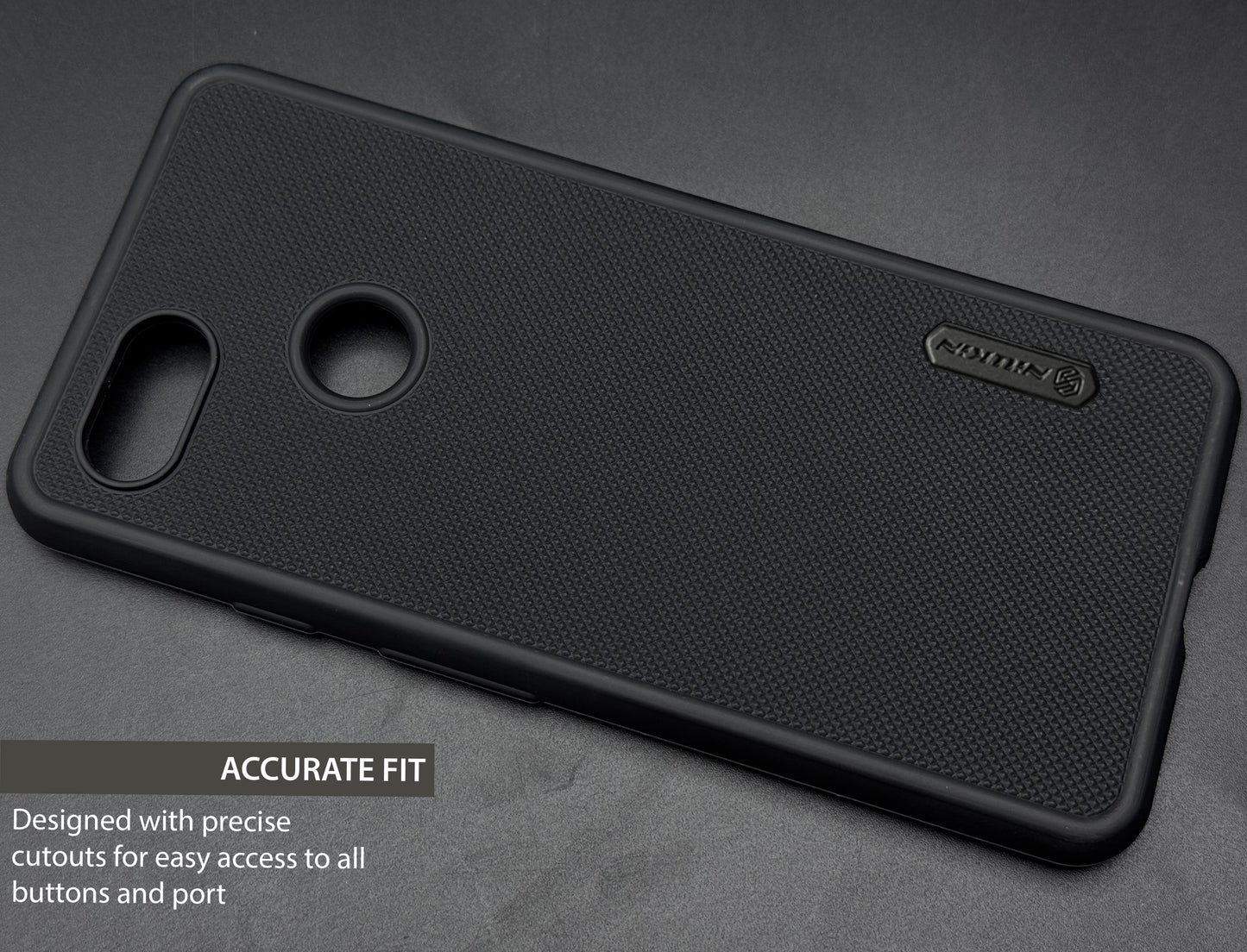 NIUKIN Super Frosted Dotted Case for Google Pixel 3