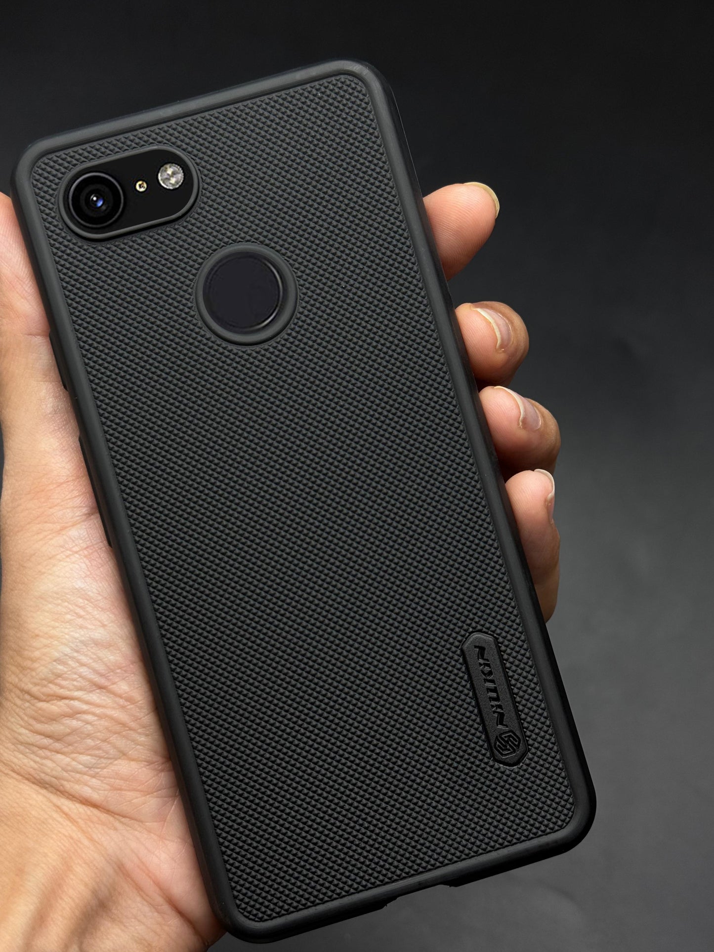 NIUKIN Super Frosted Dotted Case for Google Pixel 3