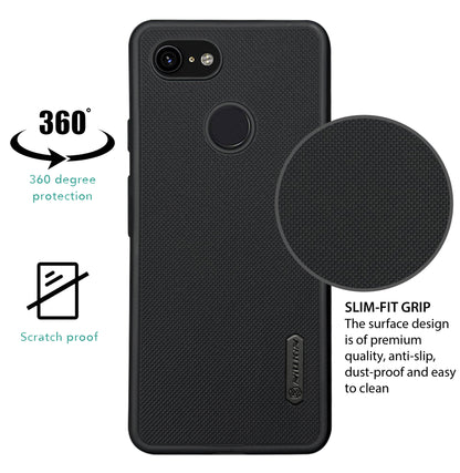 NIUKIN Super Frosted Dotted Case for Google Pixel 3