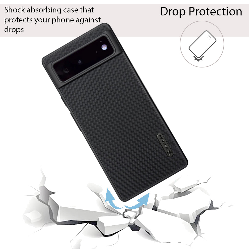 NIUKIN Super Frosted Dotted Case for Google Pixel 6