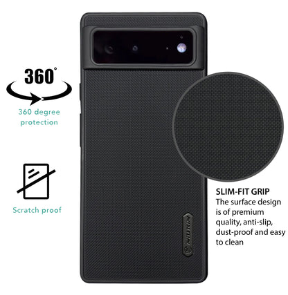 NIUKIN Super Frosted Dotted Case for Google Pixel 6