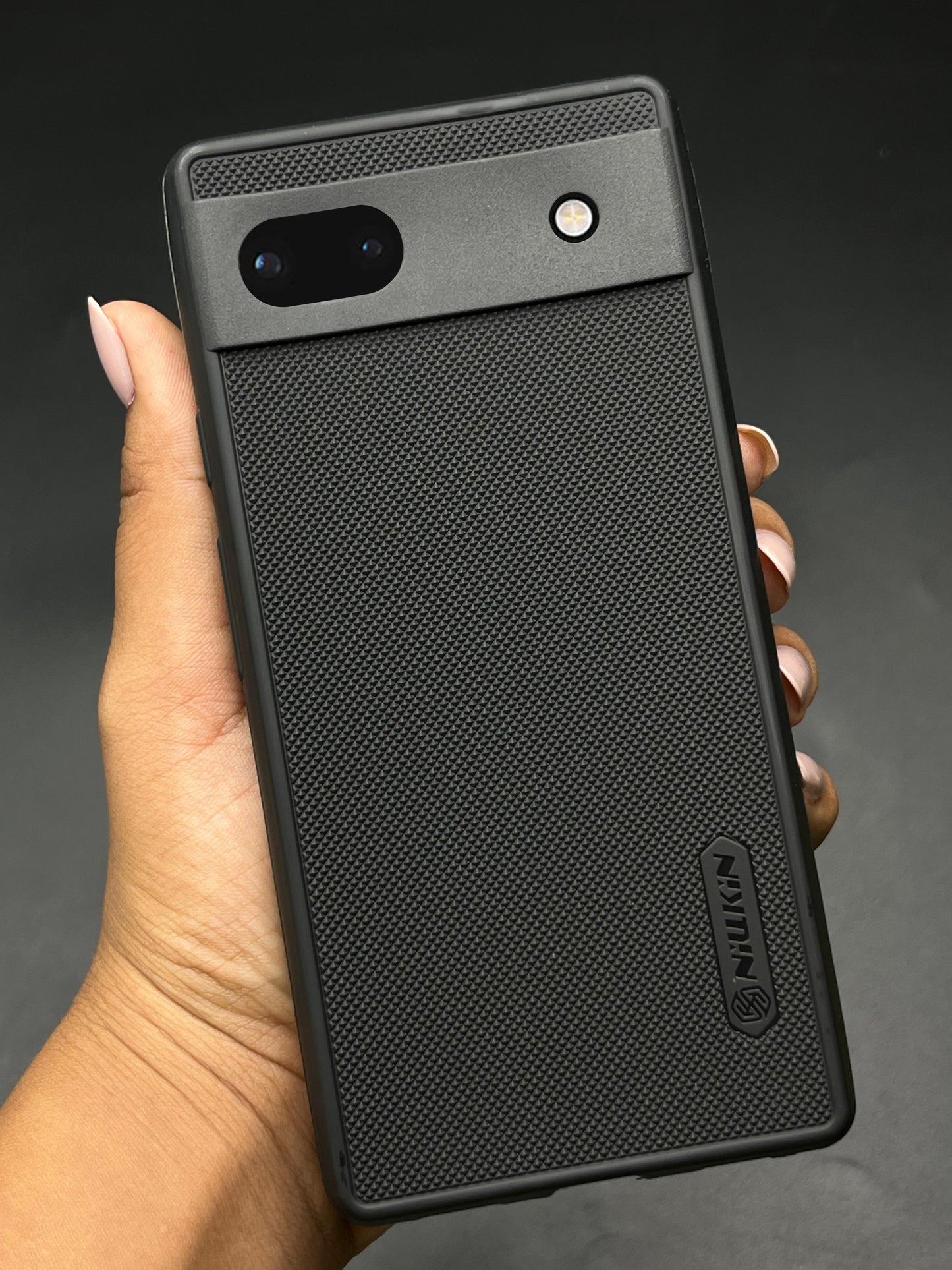 NIUKIN Super Frosted Dotted Case for Google Pixel 6A