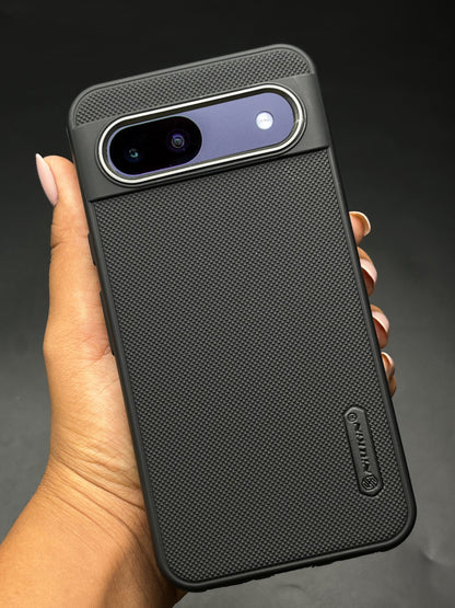 NIUKIN Super Frosted Dotted Case with Camera Ring for Google Pixel 8A
