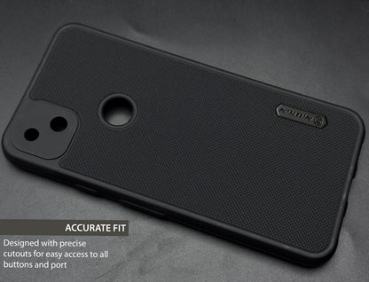 NIUKIN Super Frosted Dotted Case for Google Pixel 4A