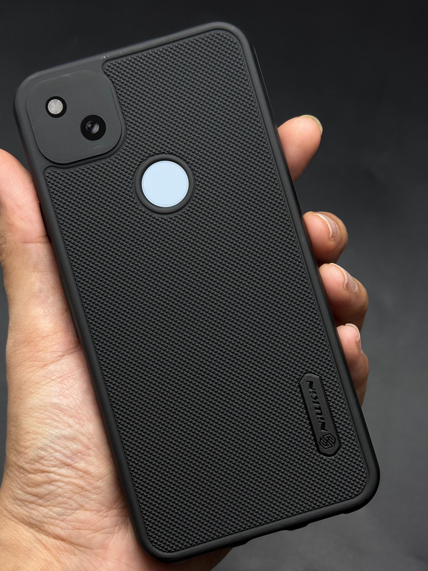 NIUKIN Super Frosted Dotted Case for Google Pixel 4A