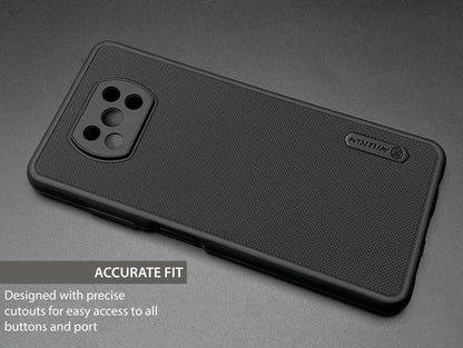 NIUKIN Super Frosted Dotted Case for Xiaomi Poco X3 Pro