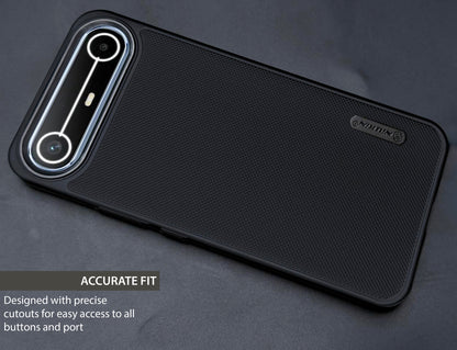 NIUKIN Super Frosted Dotted Case with Camera Ring for Tecno Pova Slim