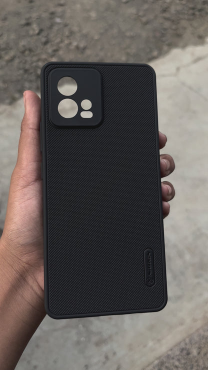 NIUKIN Super Frosted Dotted Case for Moto G72