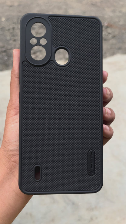 NIUKIN Super Frosted Dotted Case for ITEL A49