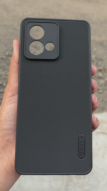 NIUKIN Super Frosted Dotted Case for Moto G84