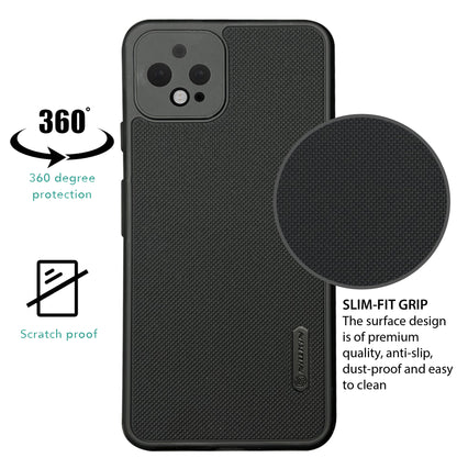 NIUKIN Super Frosted Dotted Case for Google Pixel 4