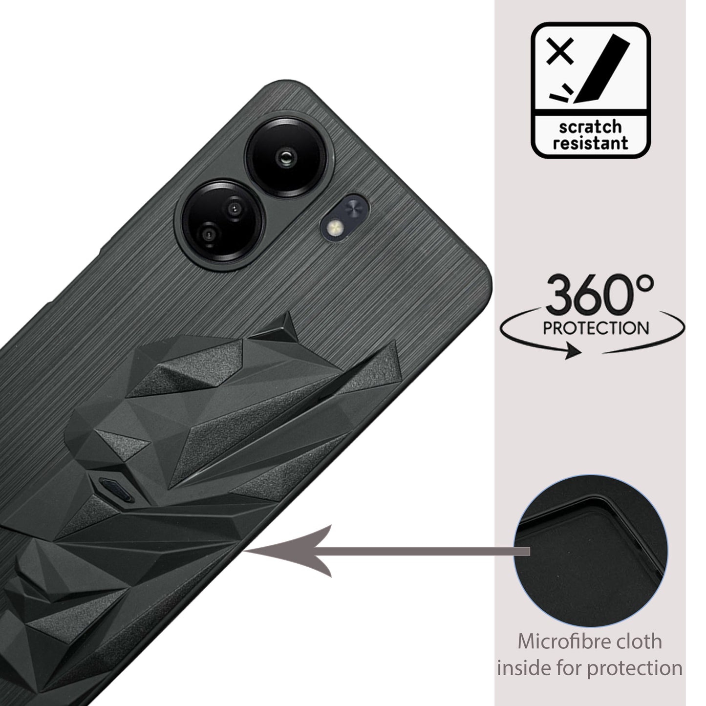 Bt Superhero Case for POCO C65(5G)