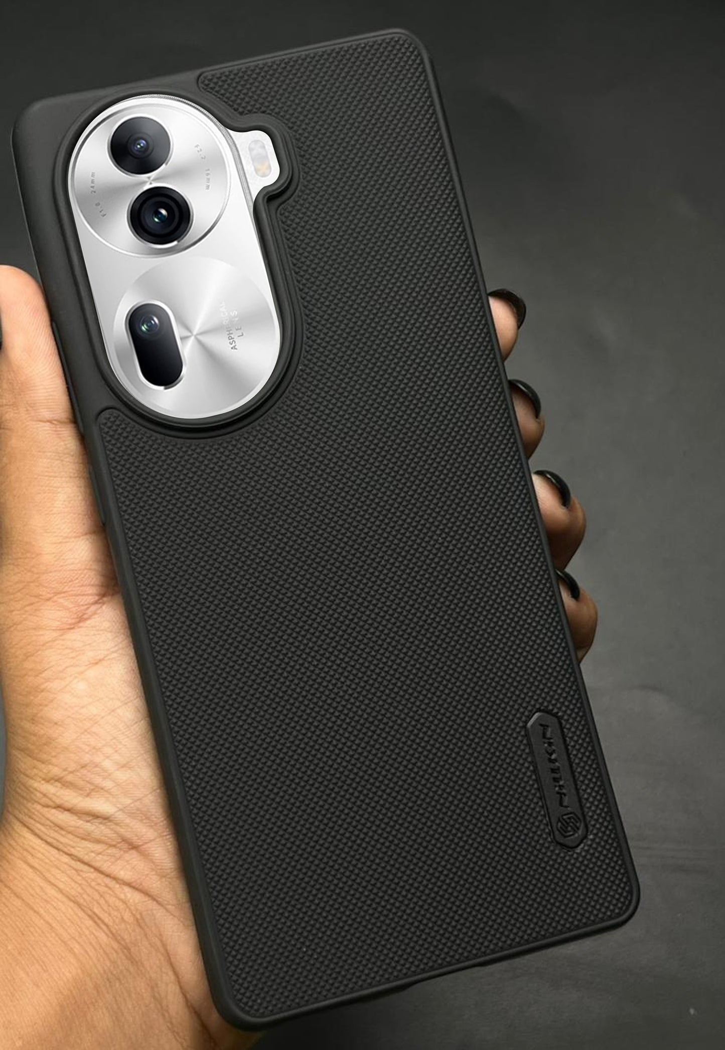 NIUKIN Super Frosted Dotted Case for Oppo Reno 11 Pro