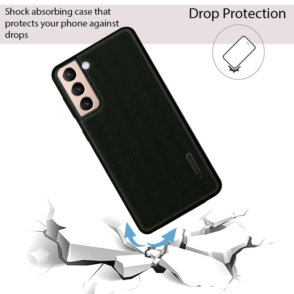 NIUKIN Super Frosted Dotted Case for Samsung S21 Plus