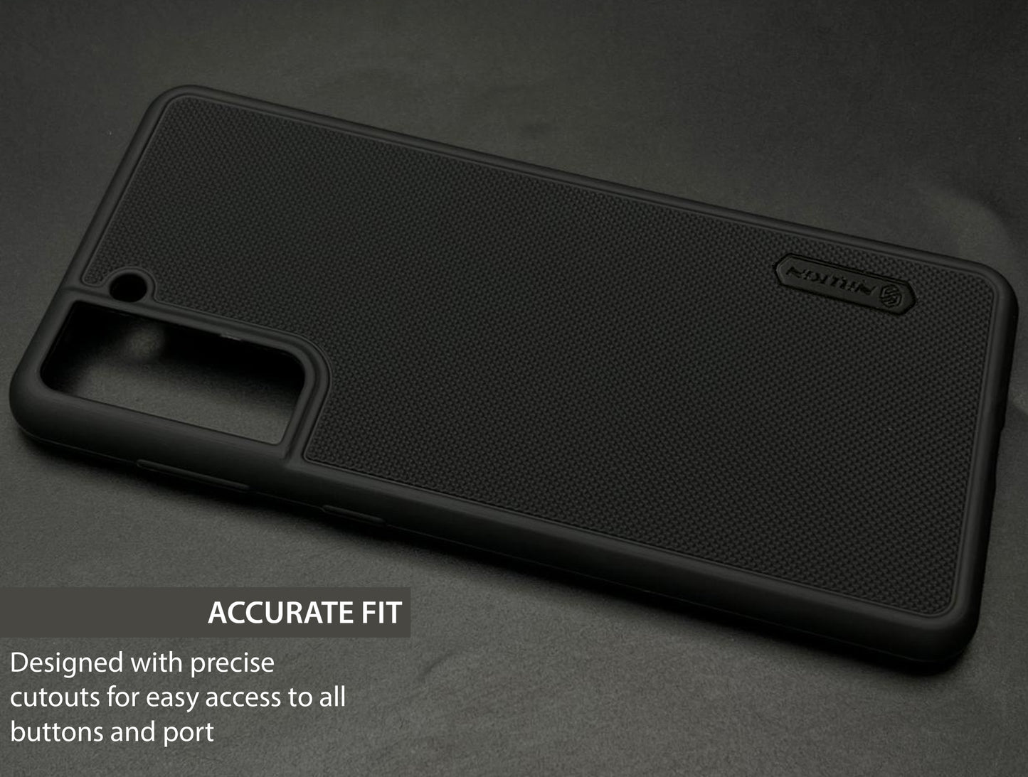NIUKIN Super Frosted Dotted Case for Samsung S21 Plus