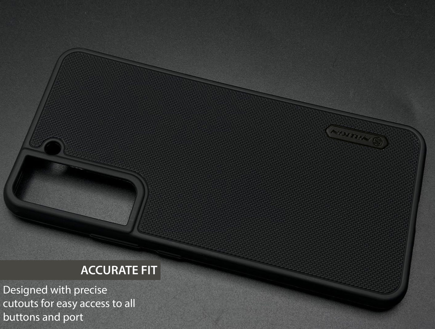 NIUKIN Super Frosted Dotted Case for Samsung S22 Plus