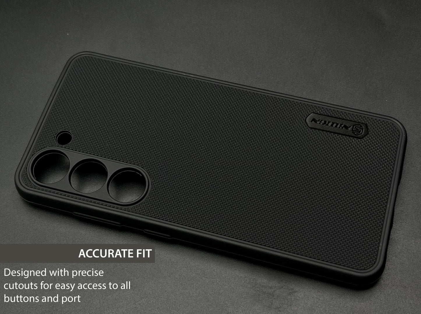 NIUKIN Super Frosted Dotted Case for Samsung S23