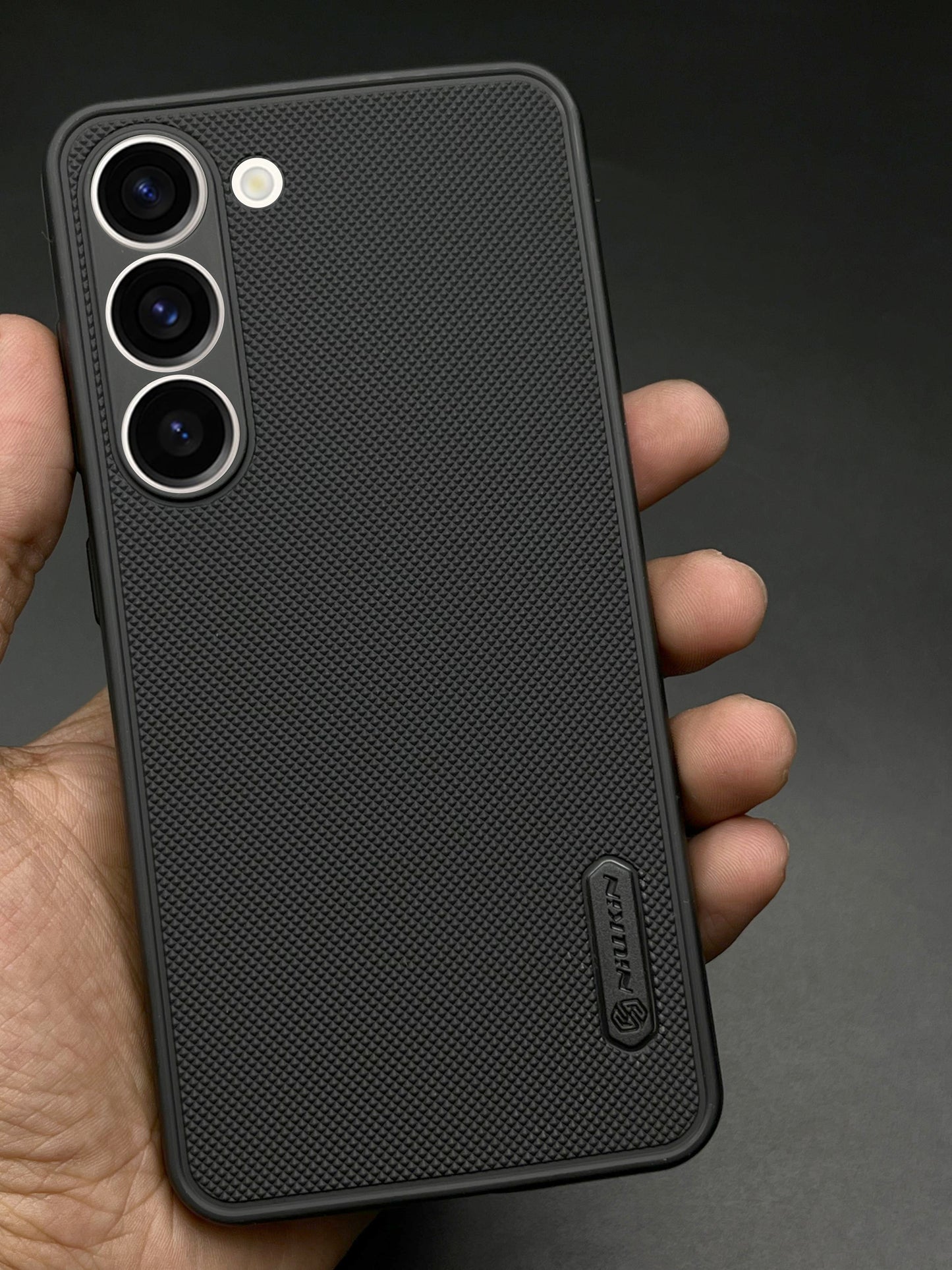 NIUKIN Super Frosted Dotted Case for Samsung S23