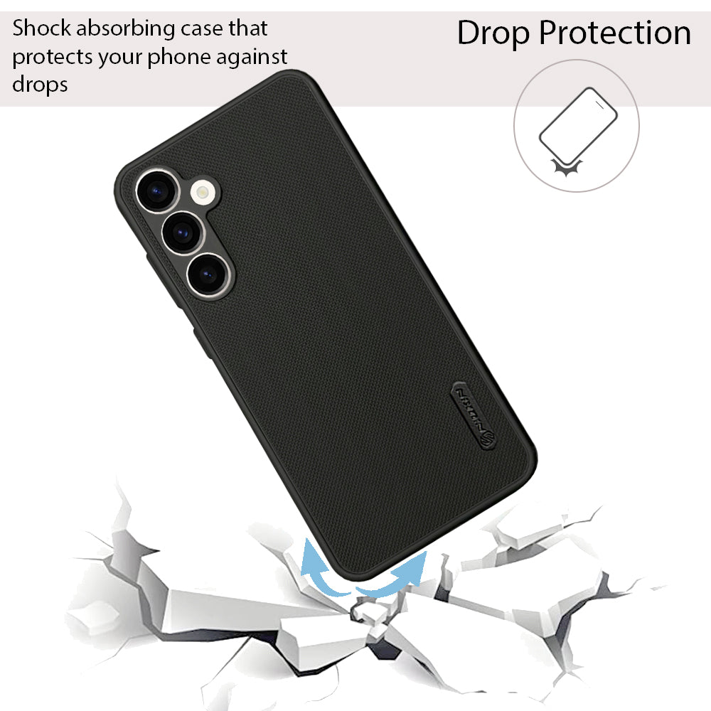 NIUKIN Super Frosted Dotted Case for Samsung S23 FE