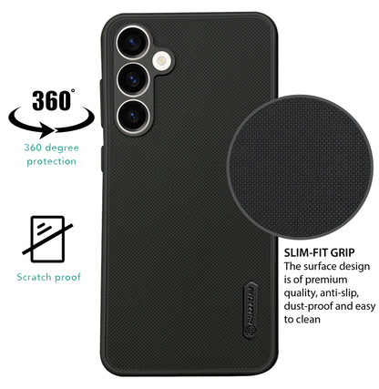 NIUKIN Super Frosted Dotted Case for Samsung S23 FE