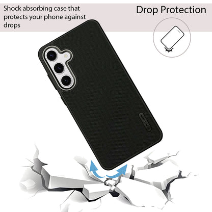 NIUKIN Super Frosted Dotted Case with Camera Ring for Samsung S24 FE