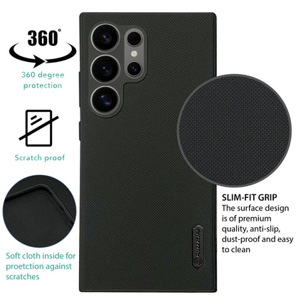 NIUKIN Super Frosted Dotted Case for Samsung S24 Ultra