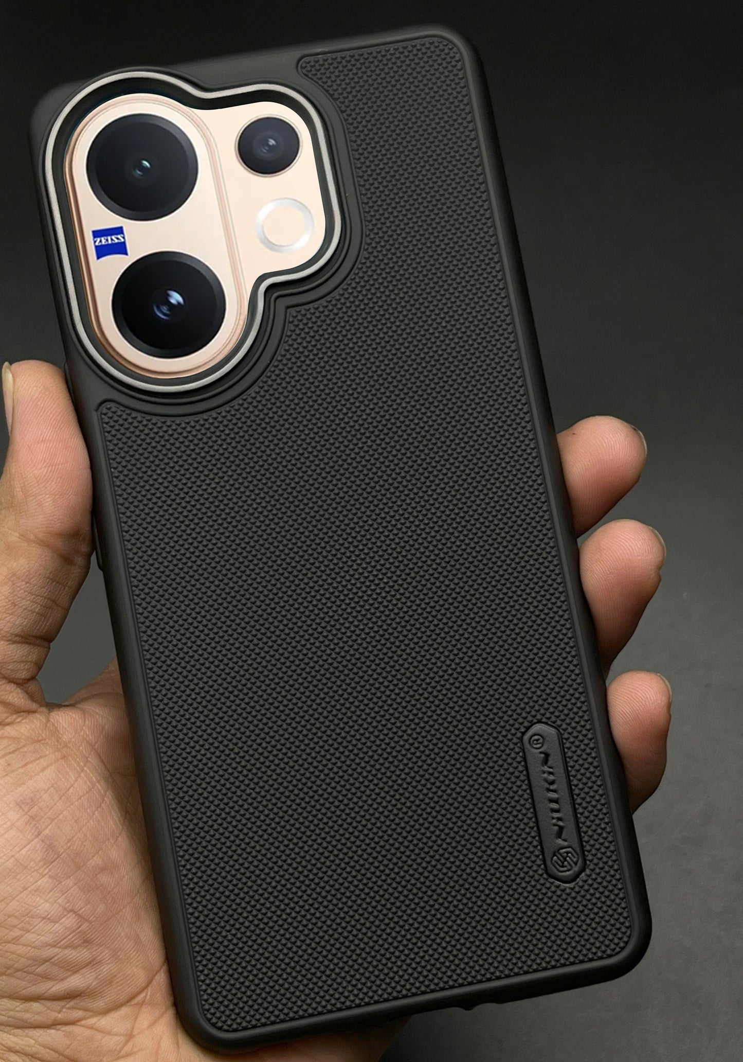 NIUKIN Super Frosted Dotted Case with Camera Ring for Vivo V60