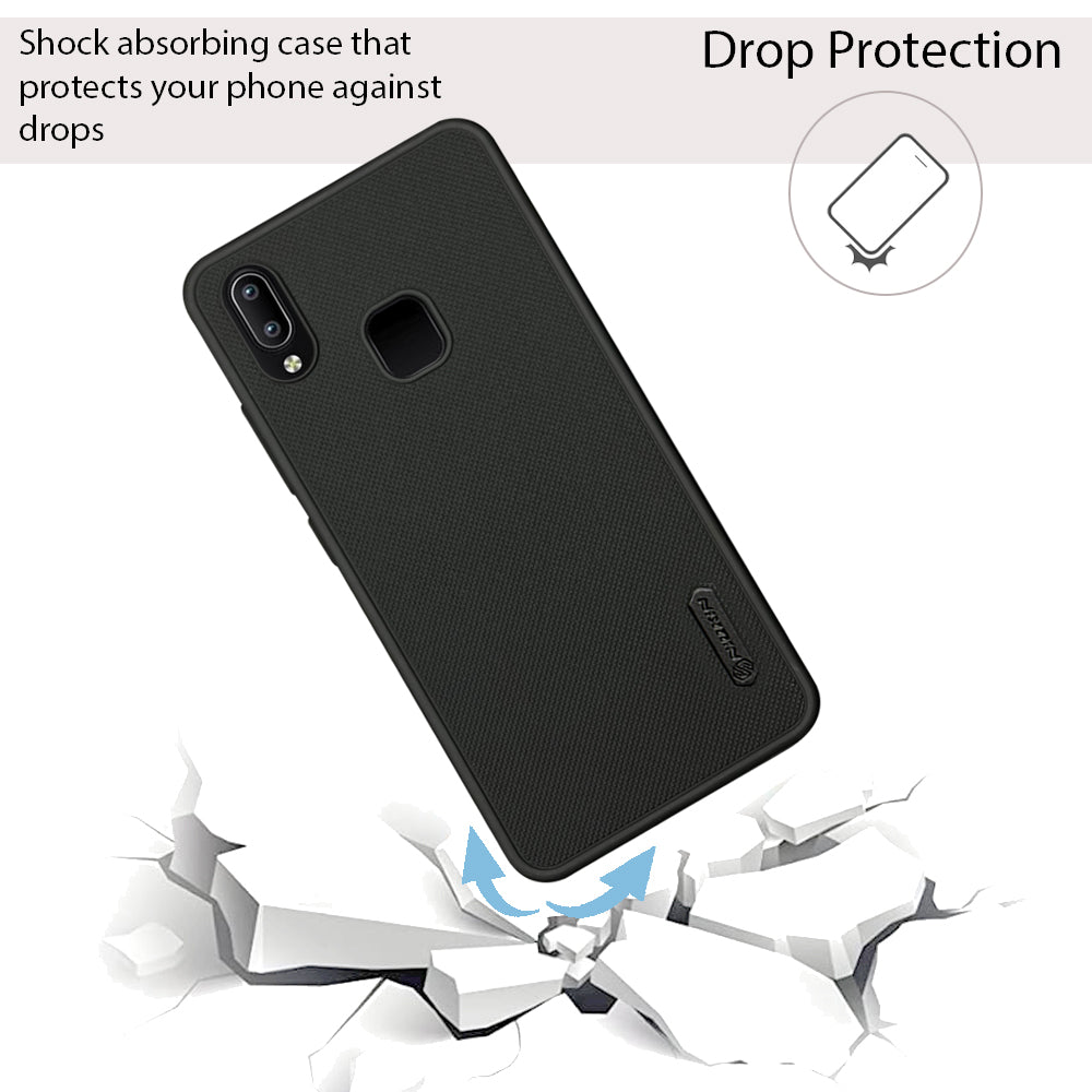 NIUKIN Super Frosted Dotted Case for Vivo Y91