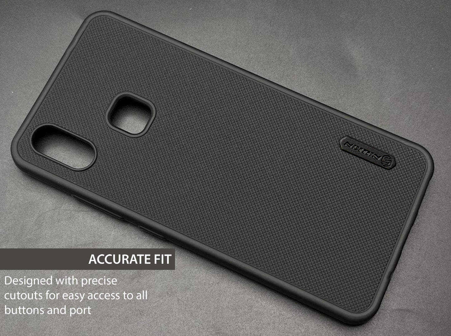 NIUKIN Super Frosted Dotted Case for Vivo Y91